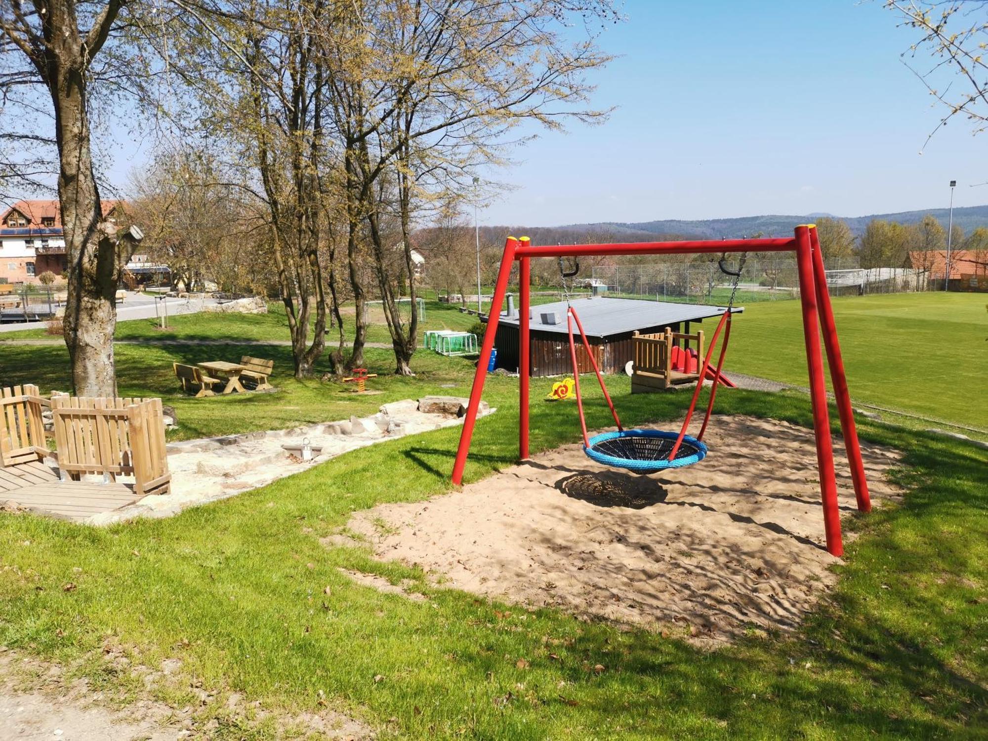Ferienhaus Am Eisgraben Hausen  Dış mekan fotoğraf