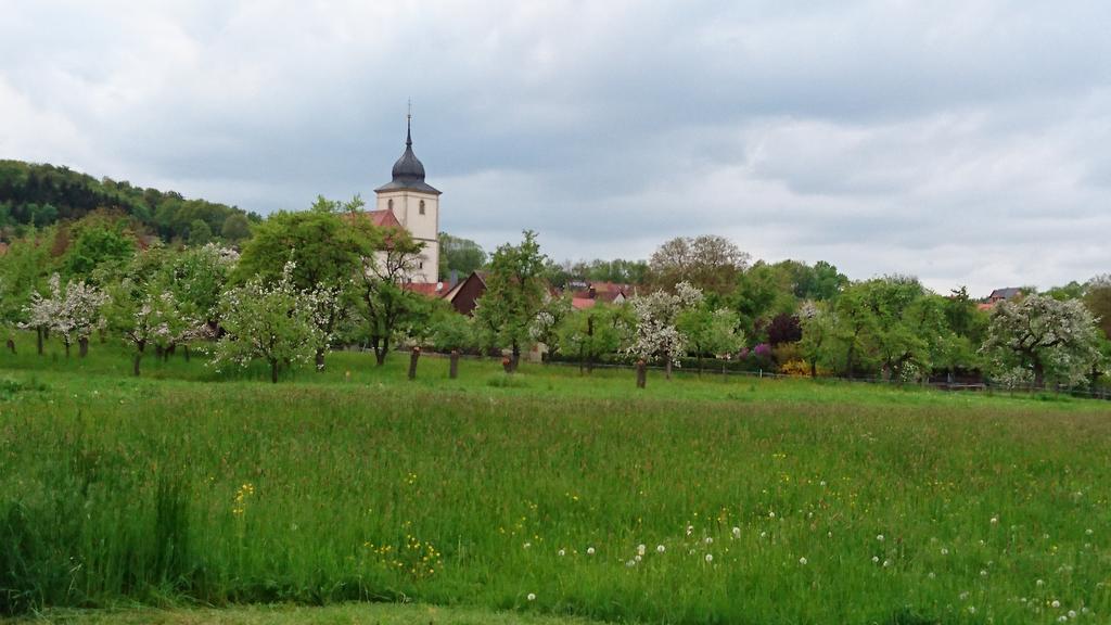 Ferienhaus Am Eisgraben Hausen  Dış mekan fotoğraf
